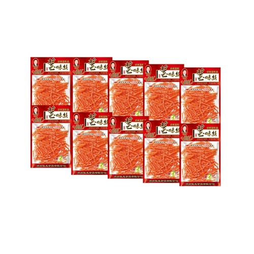BaiLiSnacky 20g*10 Packungen Latiao Würzig Gewürzte Snacks Süß und würzig Chinesische Würzige Klassische Hot Strips fürs Büro Lässiger BaiLiSnacky 20g*10 Packungen Latiao Würzig Gewürzte Snacks Süß und würzig Chinesische Würzige Klassische Hot Strips fürs Büro Lässiger von BaiLiSnacky