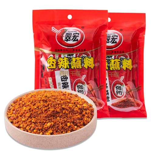 BaiLiSnacky Chinesisches Chili-Dip-Pulver 200g Szechuan HotPot Grill BBQ Dipping Chili Originalimport aus Szechuan Unabhängiges kleines Paket von BaiLiSnacky