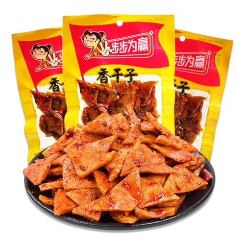BaiLiSnacky Getrockneter Tofu 50g*3Pcs Latiao chinesische Snacks geschredderter vegetarischer würziger Snack einzeln verpackt Klassische Freizeitsnacks Für Das Büro BaiLiSnacky Getrockneter Tofu 50g*3Pcs Latiao chinesische Snacks geschredderter vegetarischer würziger Snack einzeln verpackt Klassische Freizeitsnacks Für Das Büro von BaiLiSnacky