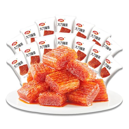 BaiLiSnacky Latiao –Chinesische Würzige Snacks 300g Authentisch Chinesisch | Vegetarisch | Würzig & Aromatisch | Chinesische Gewürzstreifen Lässige Snacks | Handgeschnittene Würzige Streifen von BaiLiSnacky
