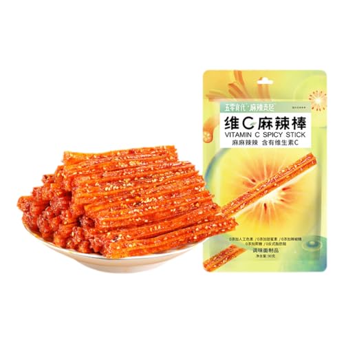 BaiLiSnacky Latiao –Chinesische Würzige Snacks 90g Authentisch Chinesisch | Vegetarisch | Würzig & Aromatisch | Klassische Hot Strips Fürs Büro Lässiger Snack (Mala-Stick) von BaiLiSnacky
