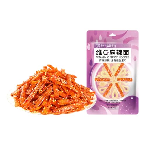BaiLiSnacky Latiao –Chinesische Würzige Snacks 90g Authentisch Chinesisch | Vegetarisch | Würzig & Aromatisch | Klassische Hot Strips Fürs Büro Lässiger Snack (würzige Nudeln) von BaiLiSnacky