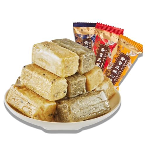BaiLiSnacky Nuss Sandwich Zucker Süß Köstliches Dessert Abwechslungsreiche Geschmacksrichtungen Instant Chinesische Snacks Neujahrs Und Hochzeitsbonbon Geschenkpackung von BaiLiSnacky
