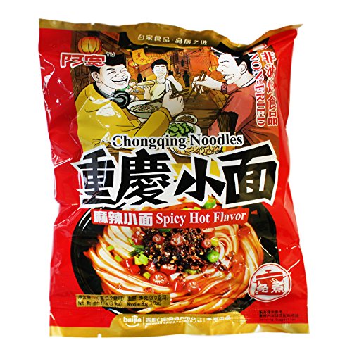 20x110g Baijia Chongqing Chinesisches Nudelgericht scharf Spicy Hot Flavor von Baijia