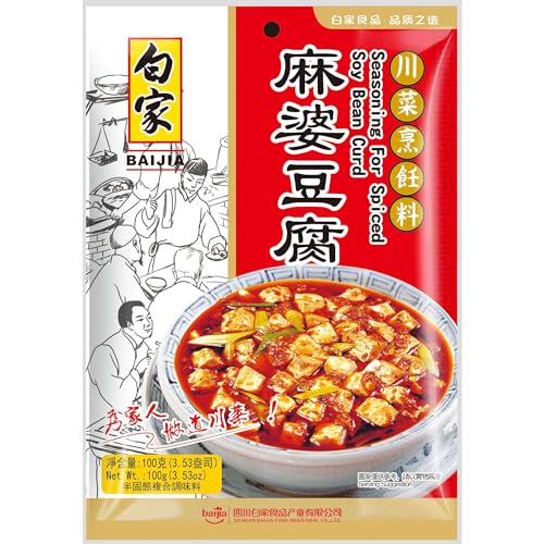 BAIJIA Ma Po Tofu Gewürze, 100 g BAIJIA Ma Po Tofu Gewürze, 100 g von Baijia