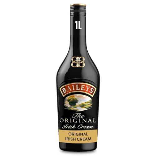 Baileys Original, Irish Cream Likör, weltbekannter Sahnelikör, beliebte Klassiker unter den Bestsellern, 17% vol, 1000ml, Einzelflasche von Baileys