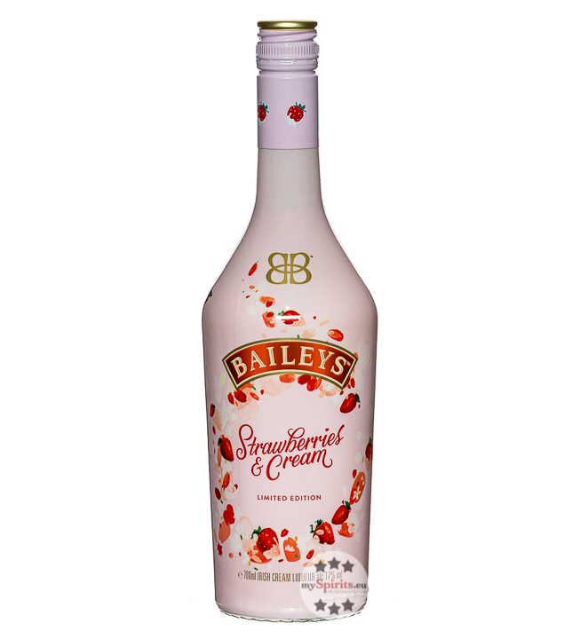 Baileys Strawberries & Cream Likör (17 % Vol., 0,7 Liter) von Baileys