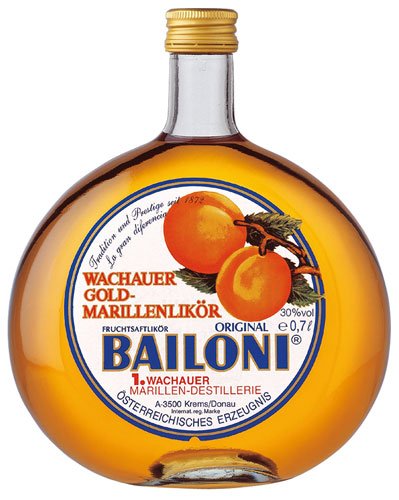 2x Bailoni - Wachauer Gold Marillenlikör - 700ml von Bailoni