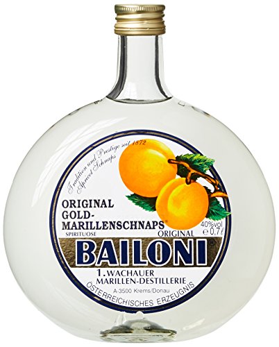 Bailoni Marillen - Schnaps aus Österreich, 1er Pack (1 x 700 ml) von Bailoni