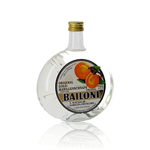Bailoni Wachauer Gold Marillenschnaps, 40% Vol.Alk. - 0.7L Bailoni Wachauer Gold Marillenschnaps, 40% Vol.Alk. - 0.7L von Bailoni