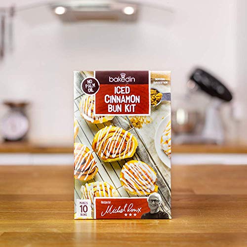 BakedIn Iced Cinnamon Bun Lebensmittel-Set, 2 Stück von Bakedin