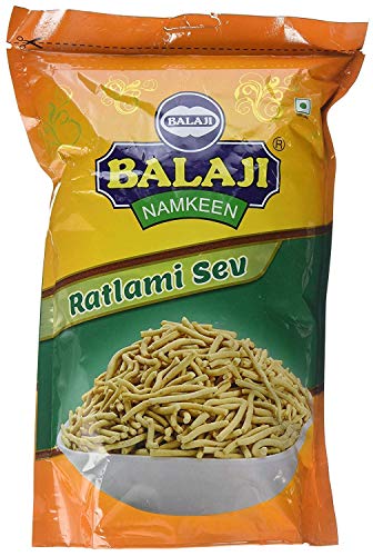 Balaji Ratlami Sev Nudeln - 190g - 2er-Packung von Balaji