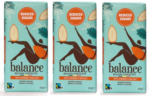 Balance Almonds&Sea Salt Milk Chocolate Balance Almonds&Sea Salt Milk Chocolate von Balance Belgian Chocolate