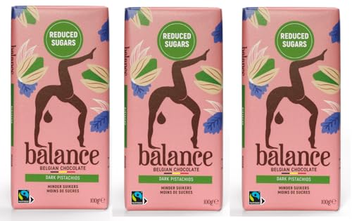 Balance Dunkle Pistazie, Schokolade, 100 g von Balance