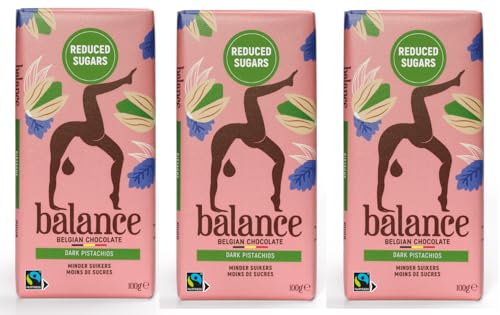 Balance Dunkle Pistazie, Schokolade, 100 g von Balance