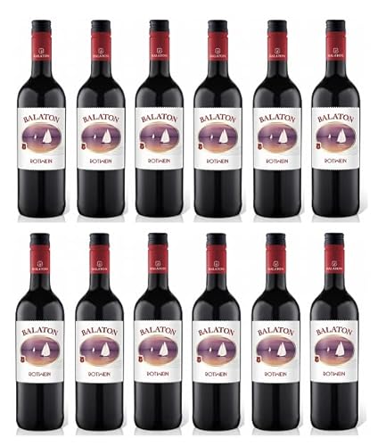 12x 0,75l - 2022er - Balaton - rot - Ungarn - Rotwein halbtrocken 12x 0,75l - 2022er - Balaton - rot - Ungarn - Rotwein halbtrocken von Balaton