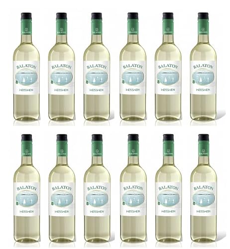 12x 0,75l - 2023er - Balaton - weiß - Ungarn - Weißwein lieblich 12x 0,75l - 2023er - Balaton - weiß - Ungarn - Weißwein lieblich von Balaton