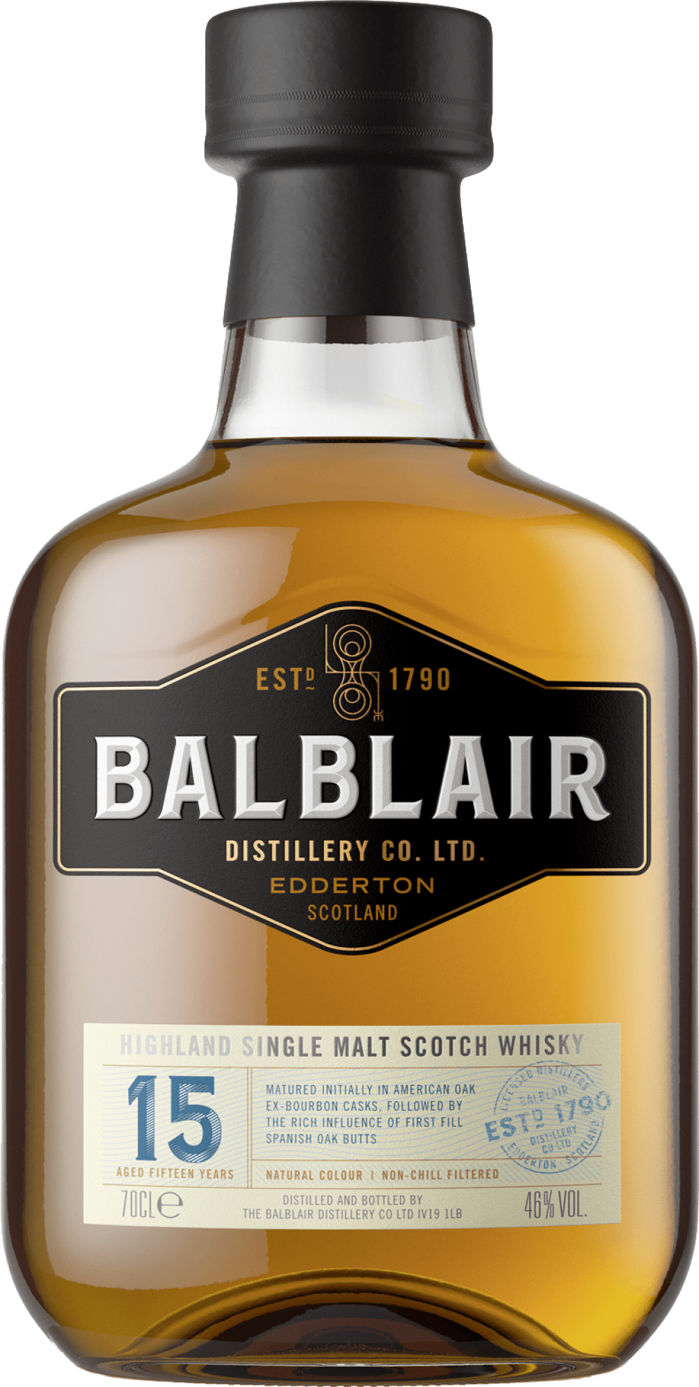 Balblair 15 Years Old Highland Single Malt Scotch Whisky Balblair 15 Years Old Highland Single Malt Scotch Whisky