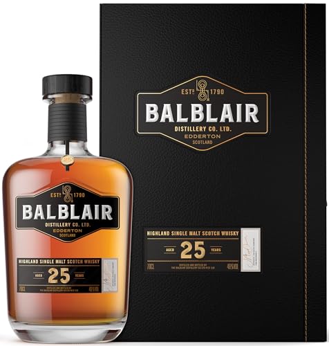 Balblair 25 Years Old Highland Single Malt Scotch Whisky Whisky (1 x 0.7l) von Balblair