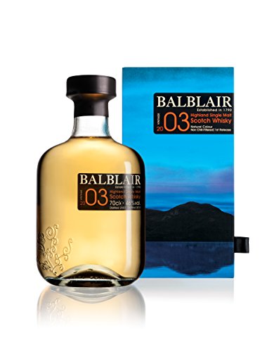 Single Highland Malt, Vintage 2003, Schottland 0,7 l von Balblair von Balblair