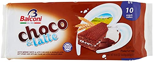 Balconi Merende ChocoLatte Stracciatella 3 Pezzi Da 350 Gr Balconi Merende ChocoLatte Stracciatella 3 Pezzi Da 350 Gr von Balconi