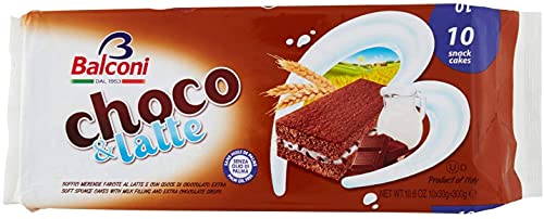 Balconi Merende ChocoLatte Stracciatella 3 Pezzi Da 350 Gr von Balconi