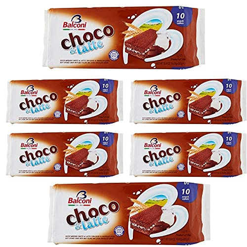 Balconi Merende ChocoLatte Stracciatella 6 Pezzi Da 350 Gr Balconi Merende ChocoLatte Stracciatella 6 Pezzi Da 350 Gr von Balconi