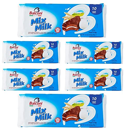 Balconi Merendine Mix Milk Al Latte 6 Pezzi Da 350 Gr von Balconi