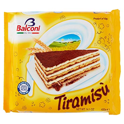 Balconi Tiramisu - 6 Stück - 400g - 2er-Packung von Balconi