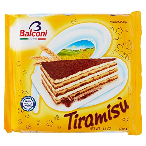 Balconi Tiramisu - 6 Stück - 400g - 3er-Packung von Balconi