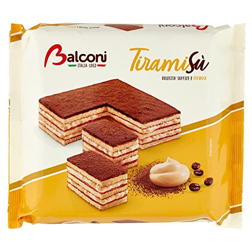 Balconi Tiramisu Torta 3 Pezzi Da 400 Grammi von Balconi