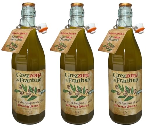 Grezzona di Frantoio Levante (3 x 1 Liter) - Natives Olivenöl extra, besondere Auswahl - v. Baldo-direkt von Baldo-direkt