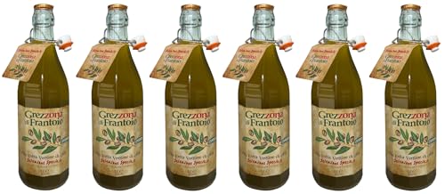 Grezzona di Frantoio Levante (6 x 1 Liter) - Natives Olivenöl extra, besondere Auswahl, naturtrüb - v. Baldo-direkt von Baldo-direkt