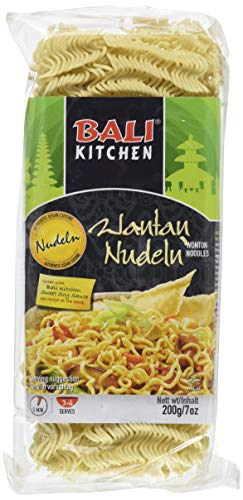 BALI KITCHEN Wantan Nudeln, 5er Pack (5 x 200 g) von Bali Kitchen