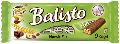 Balisto Müsli-Mix 9Pack 166,5 g, 19er Pack (19 x 166 g Packung) von Balisto
