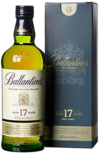 Ballantine's 17 Blended Scotch Whisky – 17 Jahre alter milder Blend aus schottischen Malt und Grain Whiskys – Mit Honig-, Fruchtaromen und Gewürznoten – 1 x 0,7 l von Ballantine's