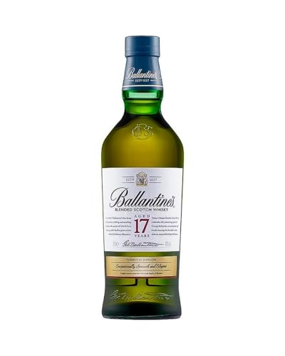 Ballantine's 17 Blended Scotch Whisky – 17 Jahre alter milder Blend aus schottischen Malt und Grain Whiskys – Mit Honig-, Fruchtaromen und Gewürznoten – 1 x 0,7 l von Ballantine's