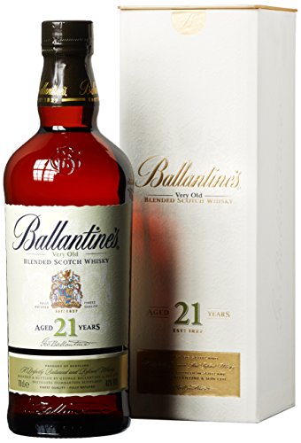 Ballantine's 21 Years Old Blended Scotch Whisky mit Geschenkverpackung (1 x 0.7 l) von Ballantine's