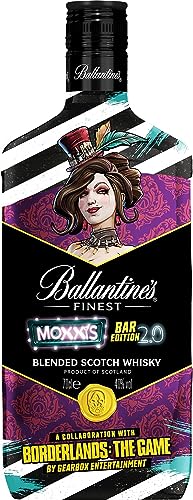 Ballantine's Finest x Borderlands, Moxxis Bar 2.0 Blended Scotch Whisky Edition, 700ml, 40% Vol., Sammlerstück für Videospiel- & Whiskey-Liebhabe Ballantine's Finest x Borderlands, Moxxis Bar 2.0 Blended Scotch Whisky Edition, 700ml, 40% Vol., Sammlerstück für Videospiel- & Whiskey-Liebhabe von Ballantine's