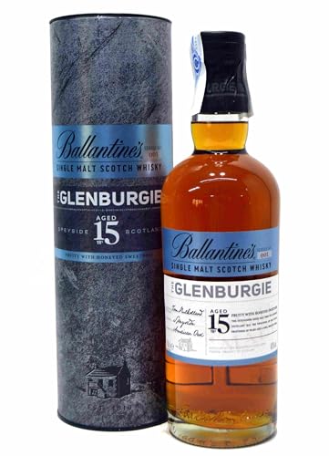 Ballantine's THE GLENBURGIE 15 Years Old Single Malt Scotch Whisky mit Geschenkverpackung (1 x 0.7 l) von Ballantine's