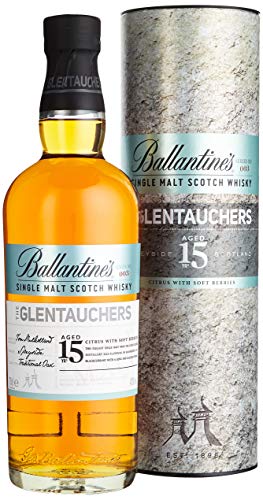 Ballantine's THE GLENTAUCHERS 15 Years Old Single Malt Scotch Whisky mit Geschenkverpackung (1 x 0.7 l) von Ballantine's