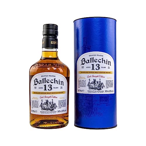 Ballechin 13 Jahre - Heavily Peated - Highland Single Malt Scotch Whisky - Cask Strength Edition von Ballechin