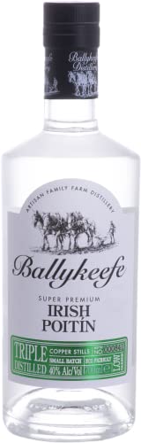 Ballykeefe TRIPLE DISTILLED Super Premium Irish Poitín 40% Vol. 0,7l von Ballykeefe