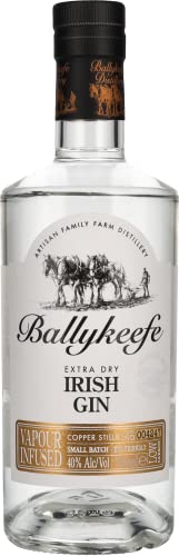 Ballykeefe VAPOUR INFUSED Extra Dry Irish Gin 40% Vol. 0,7l von Ballykeefe