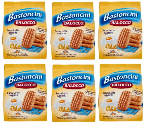 6x Balocco Bastoncini Kekse zum Frühstück 350g biscuits cookies kuchen von Balocco