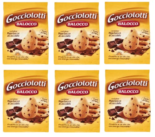 6x Balocco Gocciolotti kekse mit Schokolade Tropfen 700g biscuits cookies 6x Balocco Gocciolotti kekse mit Schokolade Tropfen 700g biscuits cookies von Balocco