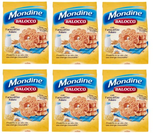 6x Balocco Mondine Kekse zum Frühstück 700 g biscuits cookies kuchen von Balocco