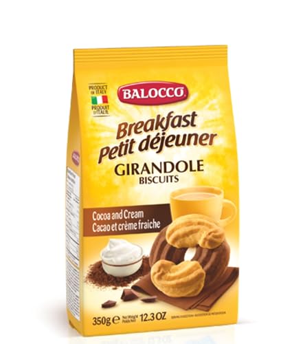 Balocco Girandole kekse mit Schokolade und Sahne 700g biscuits cookies von Balocco