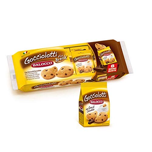 Balocco Gocciolotti kekse mit Schokolade Tropfen (8 Mini-Umschläge 30g) biscuits von Balocco