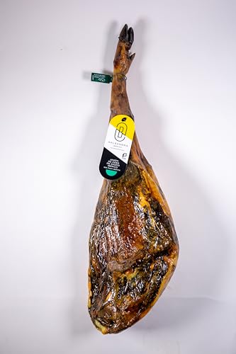 Balsanera Ibérico - Spanischer 50% Serrano Ibérico Köderschinken R.I. | 7,5-8 Kg Gewicht | Reifezeit von 24 bis 30 Monaten von Balsanera Ibérico